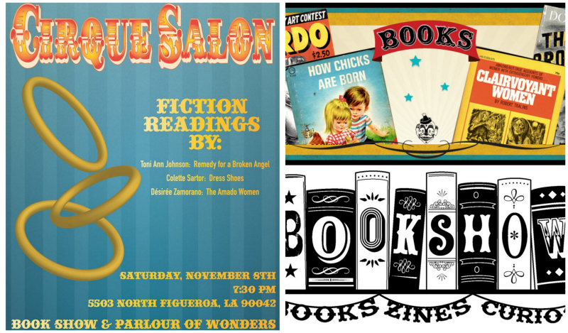 Book Show/Cirque Salon Fiction Readings