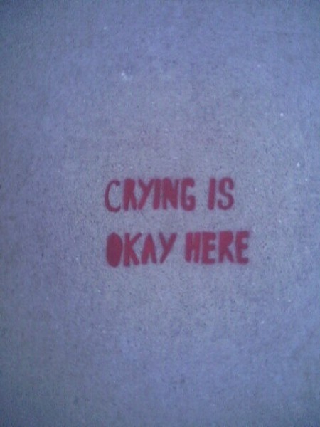 Crying is Okay Here by Mike Kuniavsky