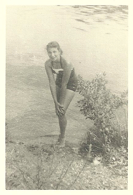 Teenage Mom at Erskine Lake